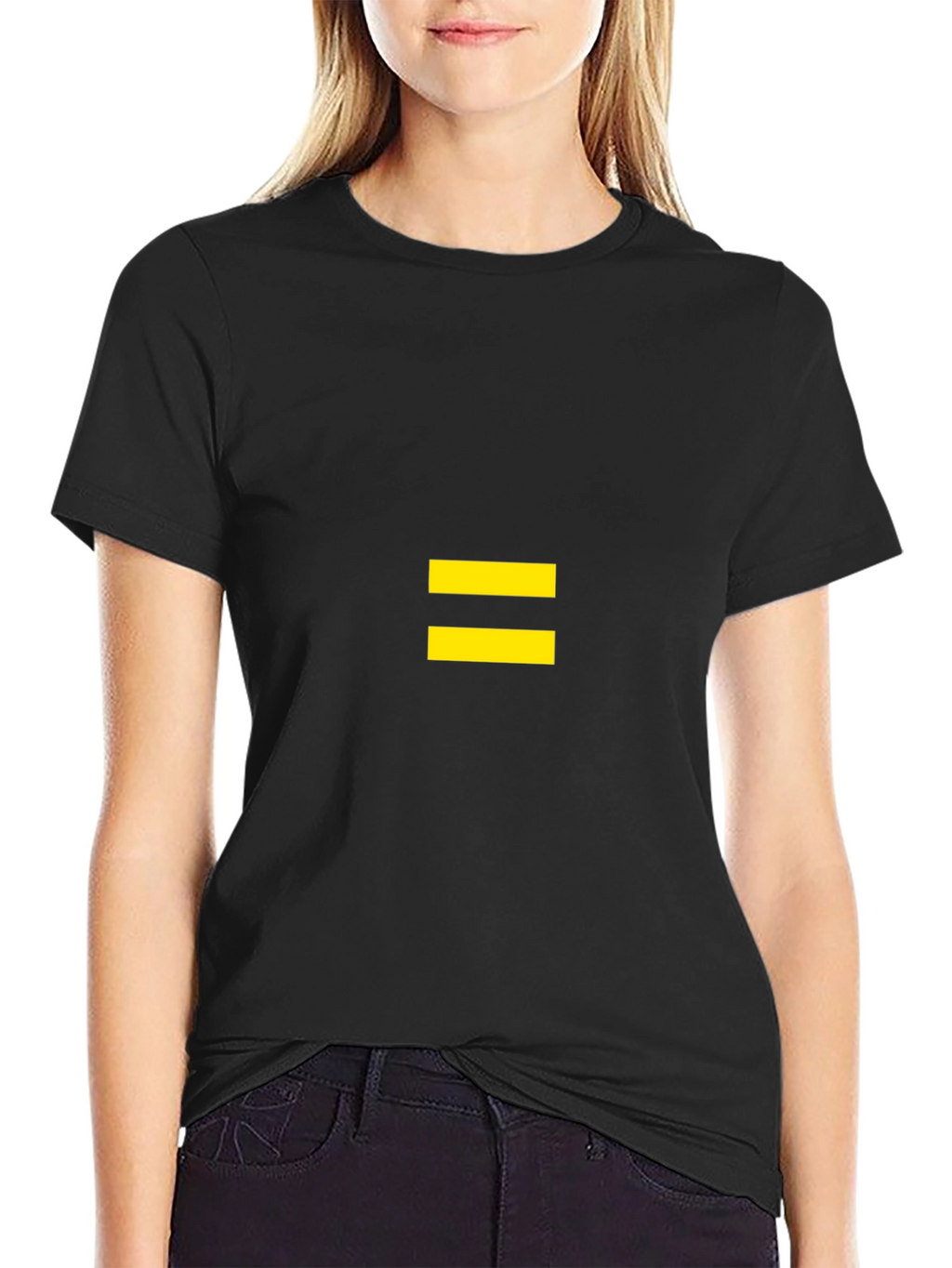 Equality Symbol Tee - Classic Black T-Shirt
