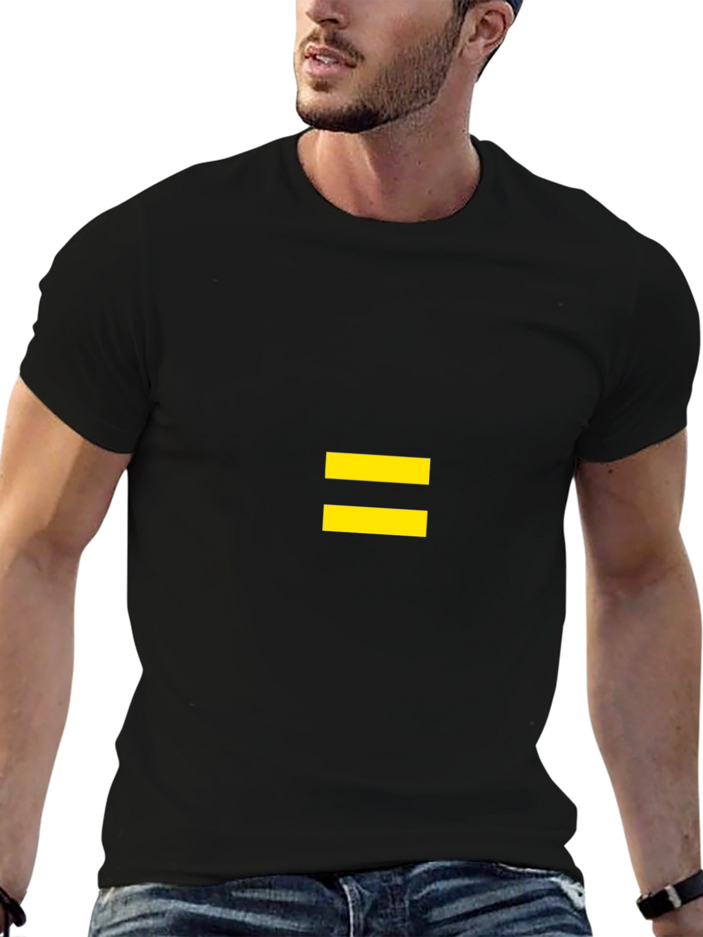 Equality Symbol Tee - Classic Black T-Shirt