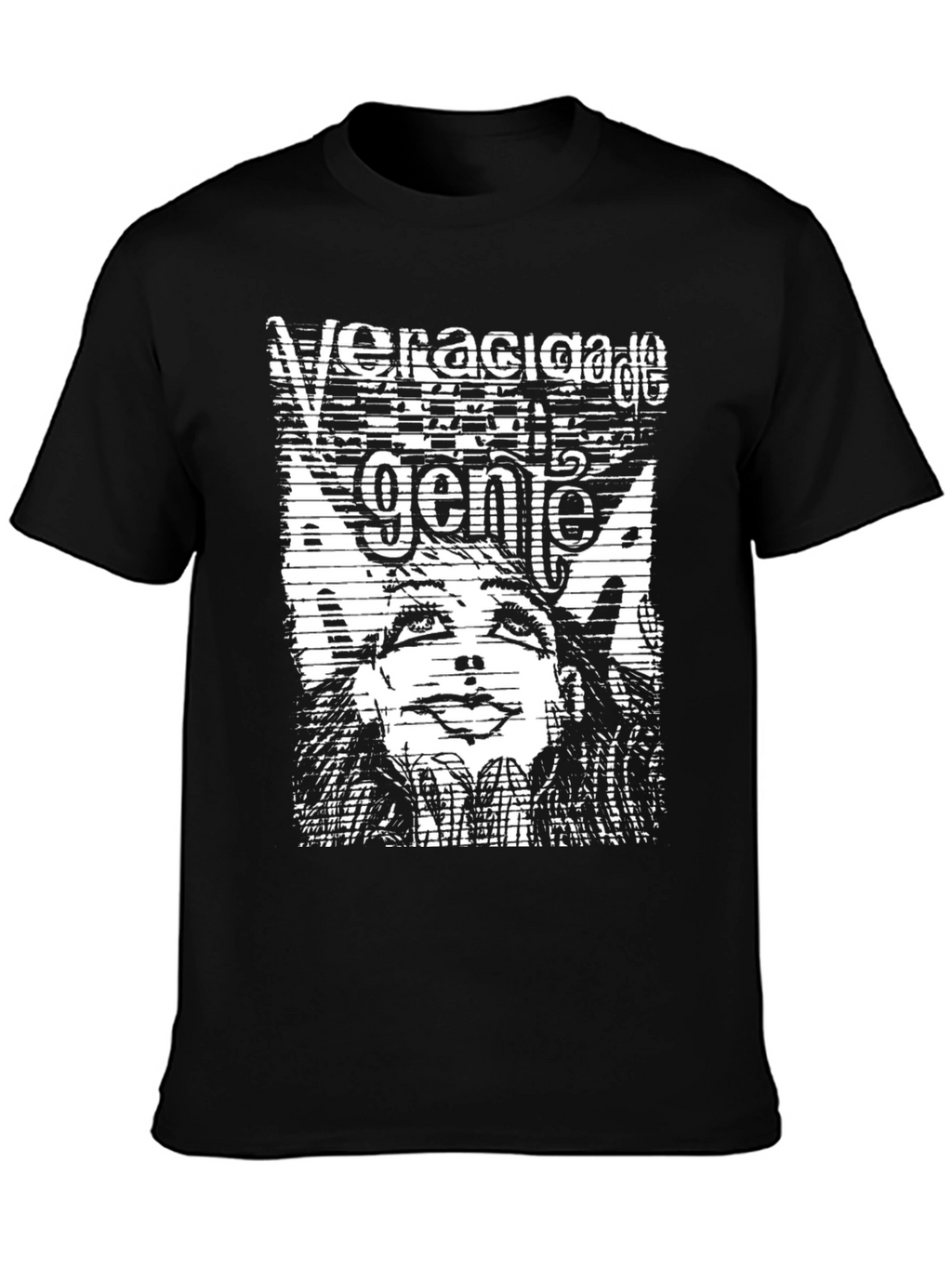 Veracigage Genie Black Graphic Tee