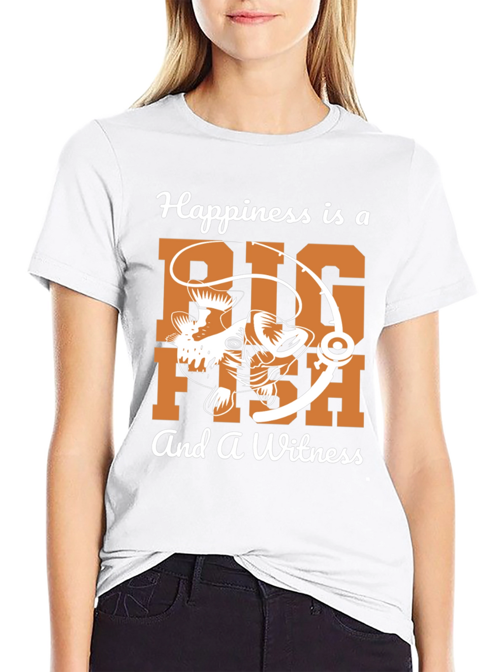 Fishing T-Shirt: Big Fish & A Witness