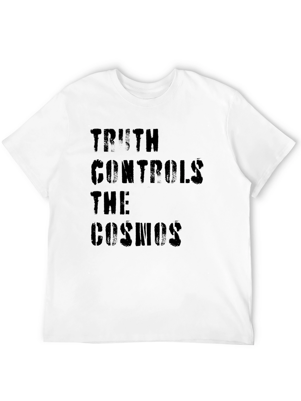Truth Controls The Cosmos Graphic Tee - Black