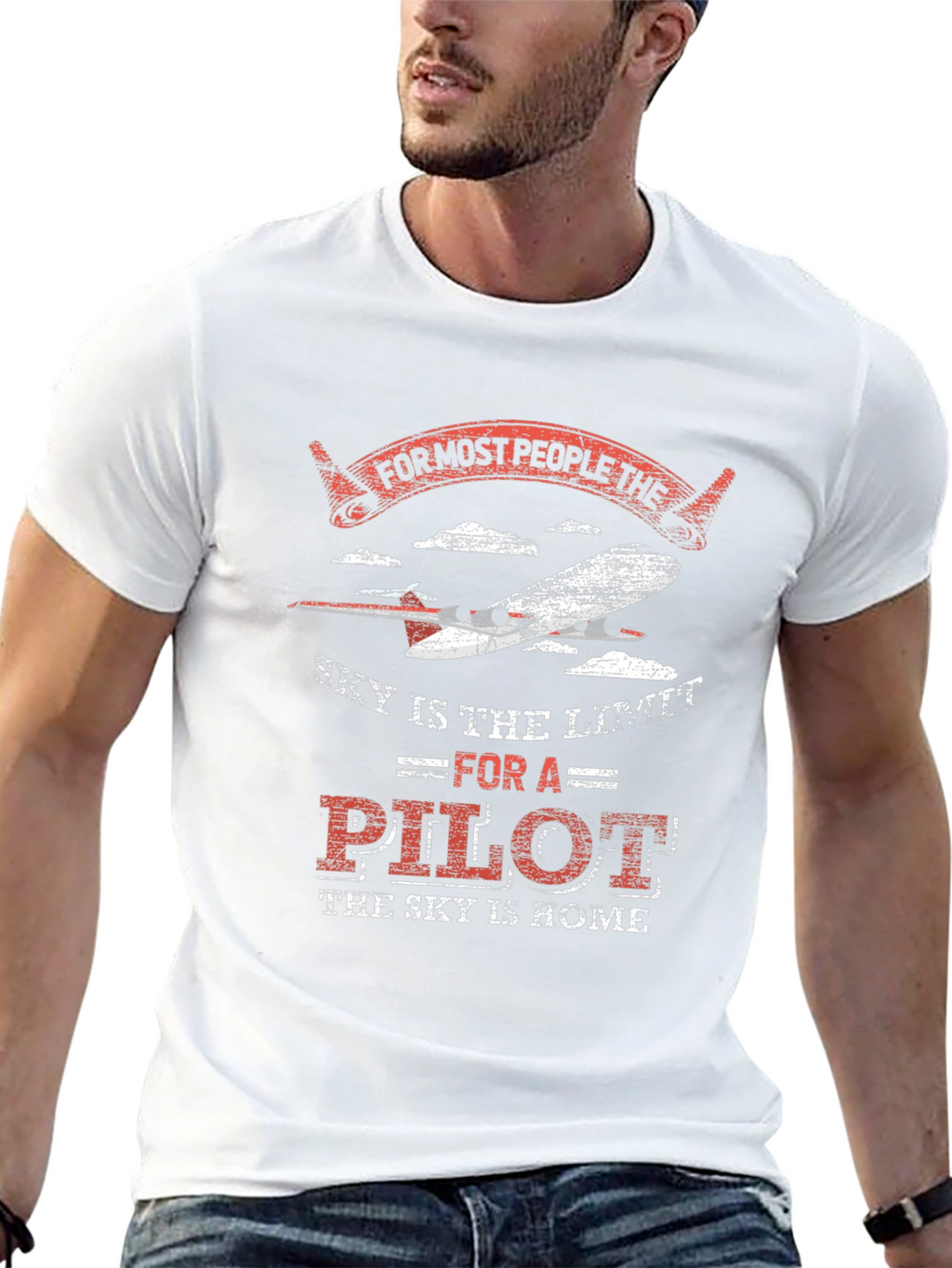 Pilot T-Shirt - Sky is Home