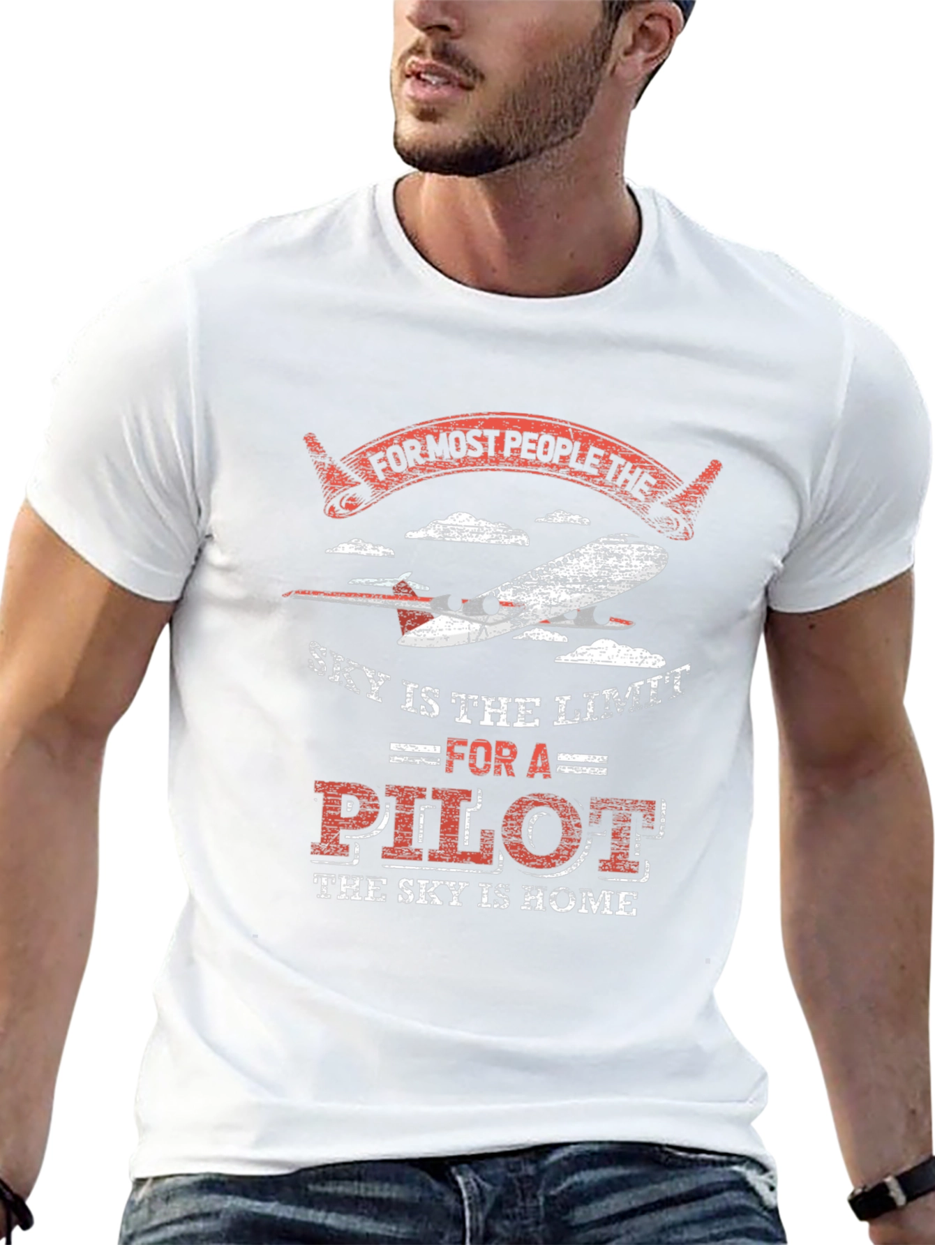 Pilot T-Shirt - Sky is Home