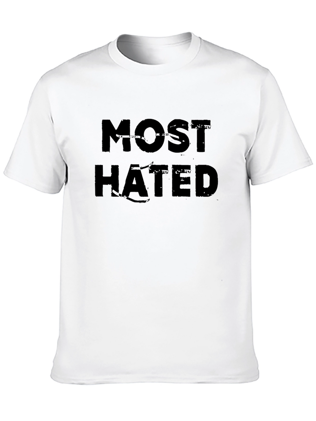 Most Hated Black Graphic T-Shirt