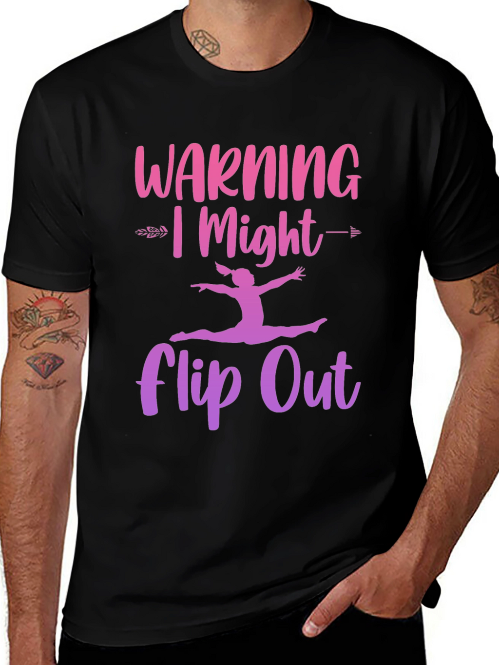 Warning I Might Flip Out T-Shirt