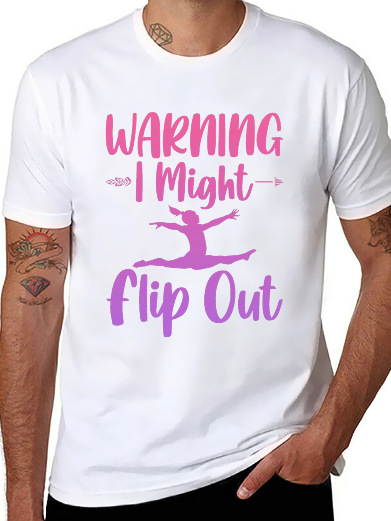 Warning I Might Flip Out T-Shirt