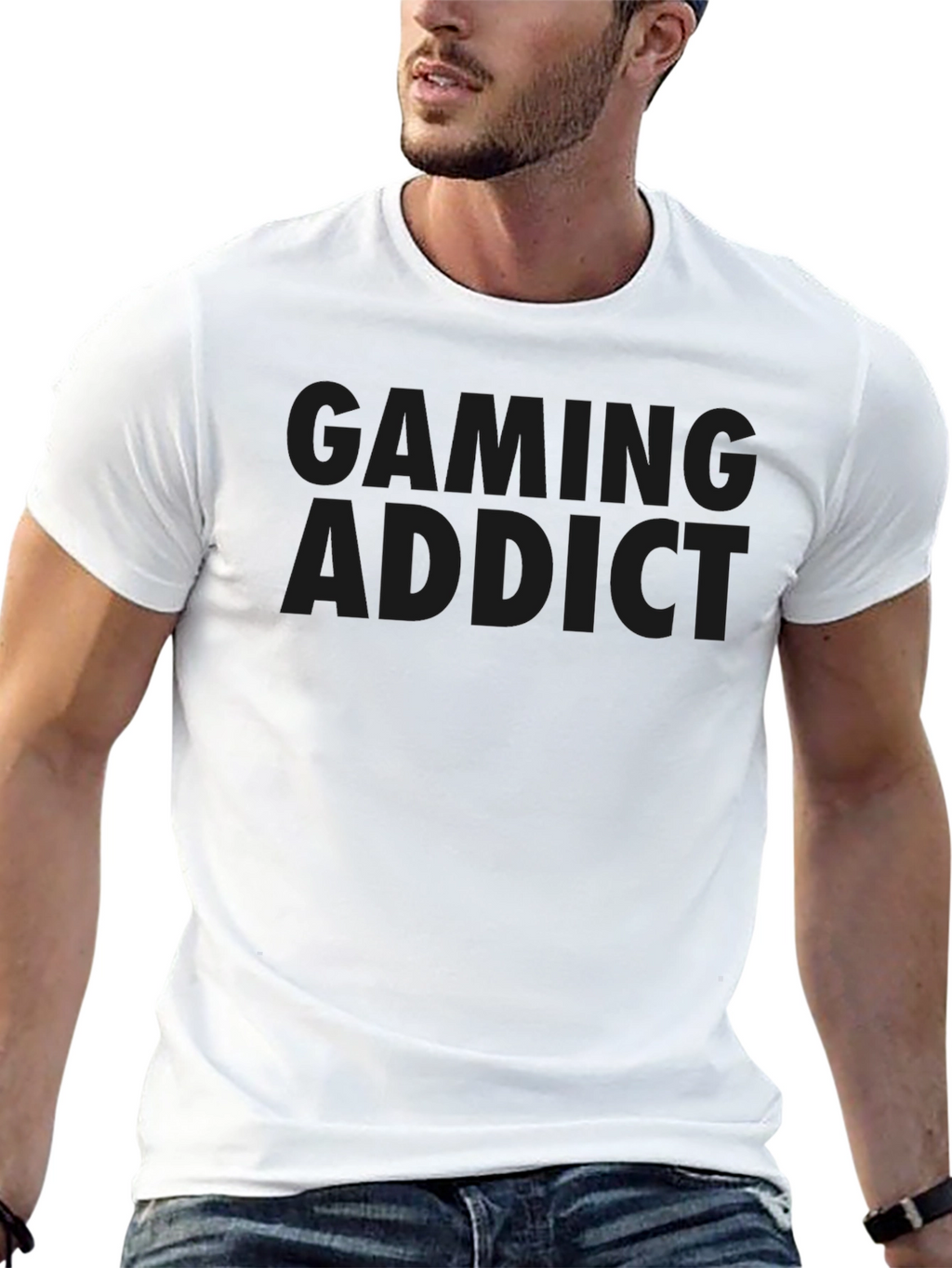 Gaming Addict Black T-Shirt
