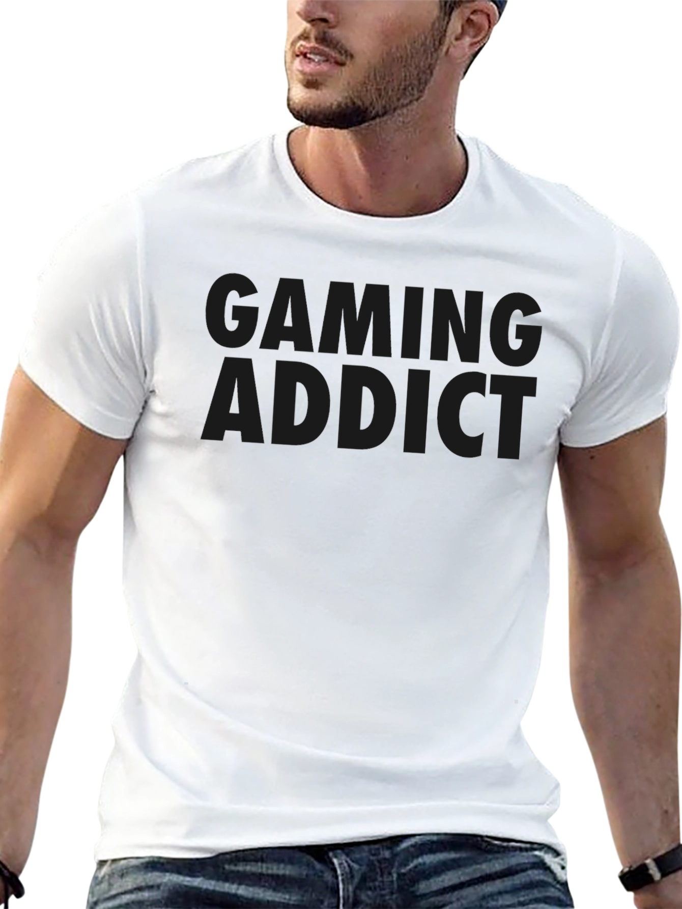 Gaming Addict Black T-Shirt