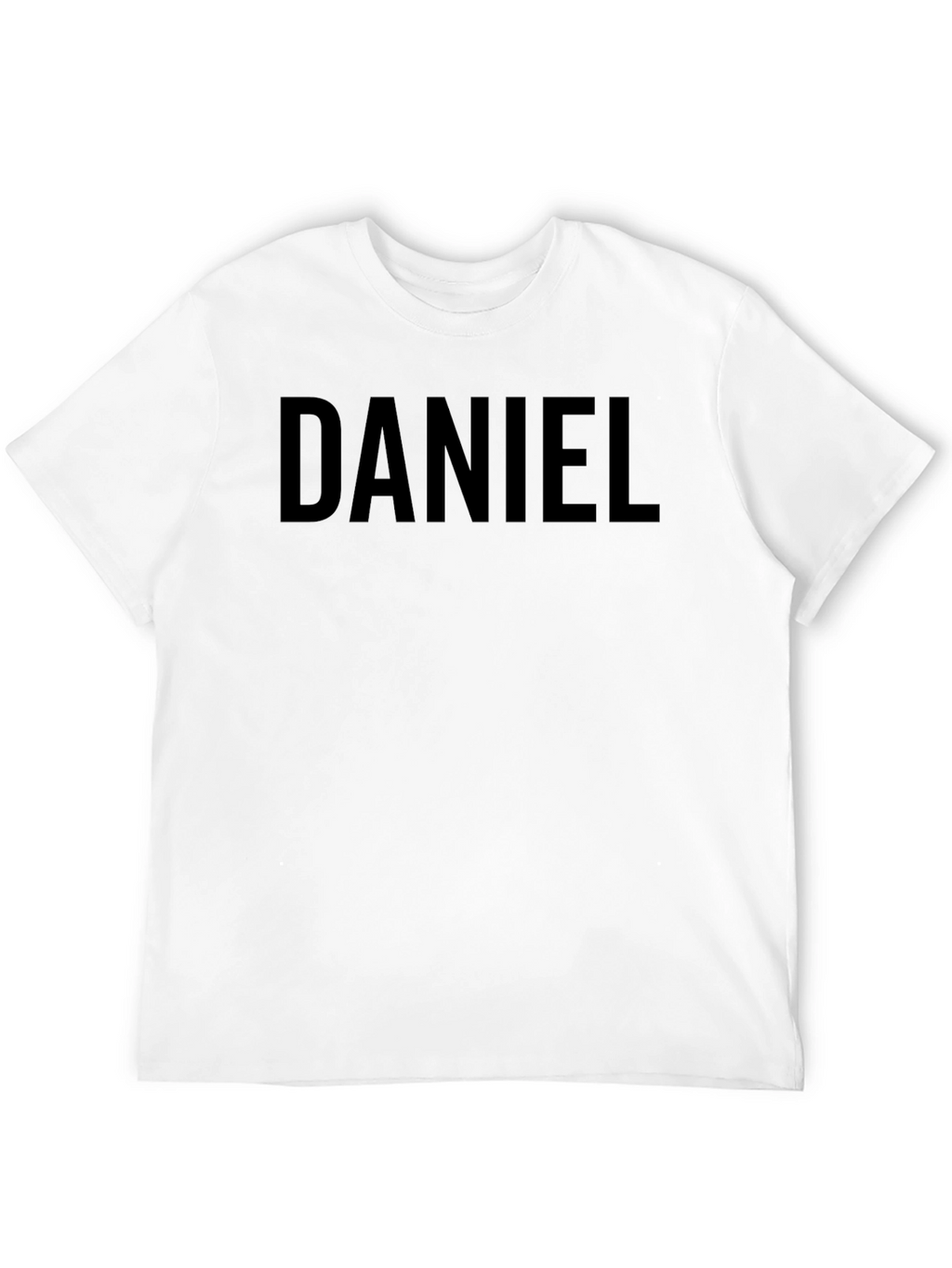 Daniel Graphic Tee - Black Cotton Blend