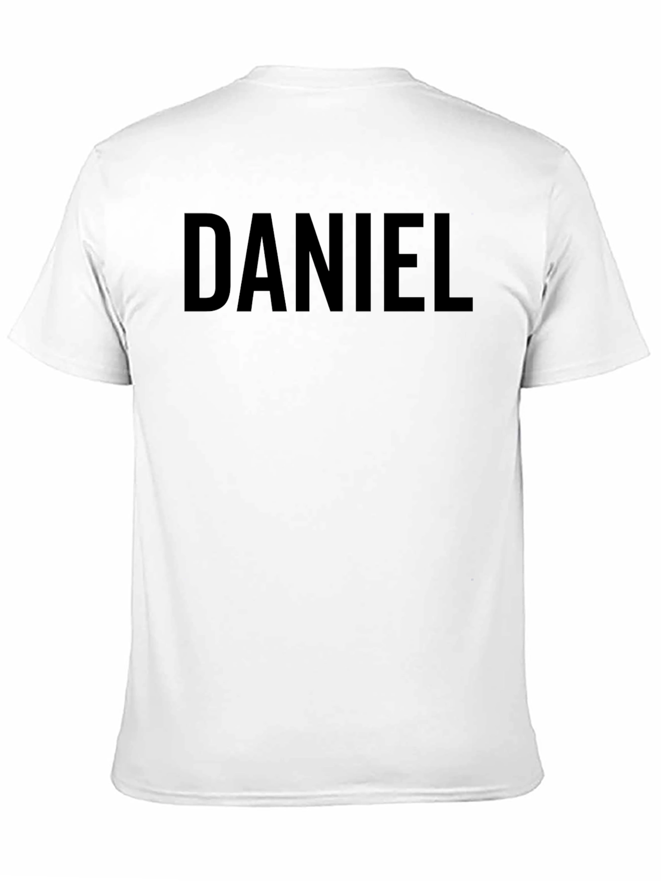 Daniel Graphic Tee - Black Cotton Blend