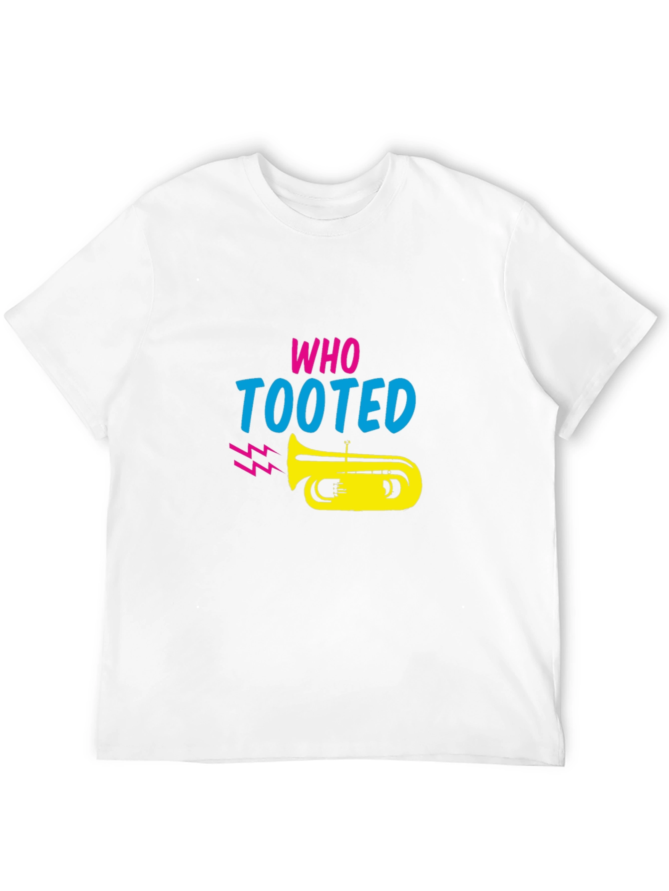 Who Tooted T-Shirt - Funny Music Graphic Tee