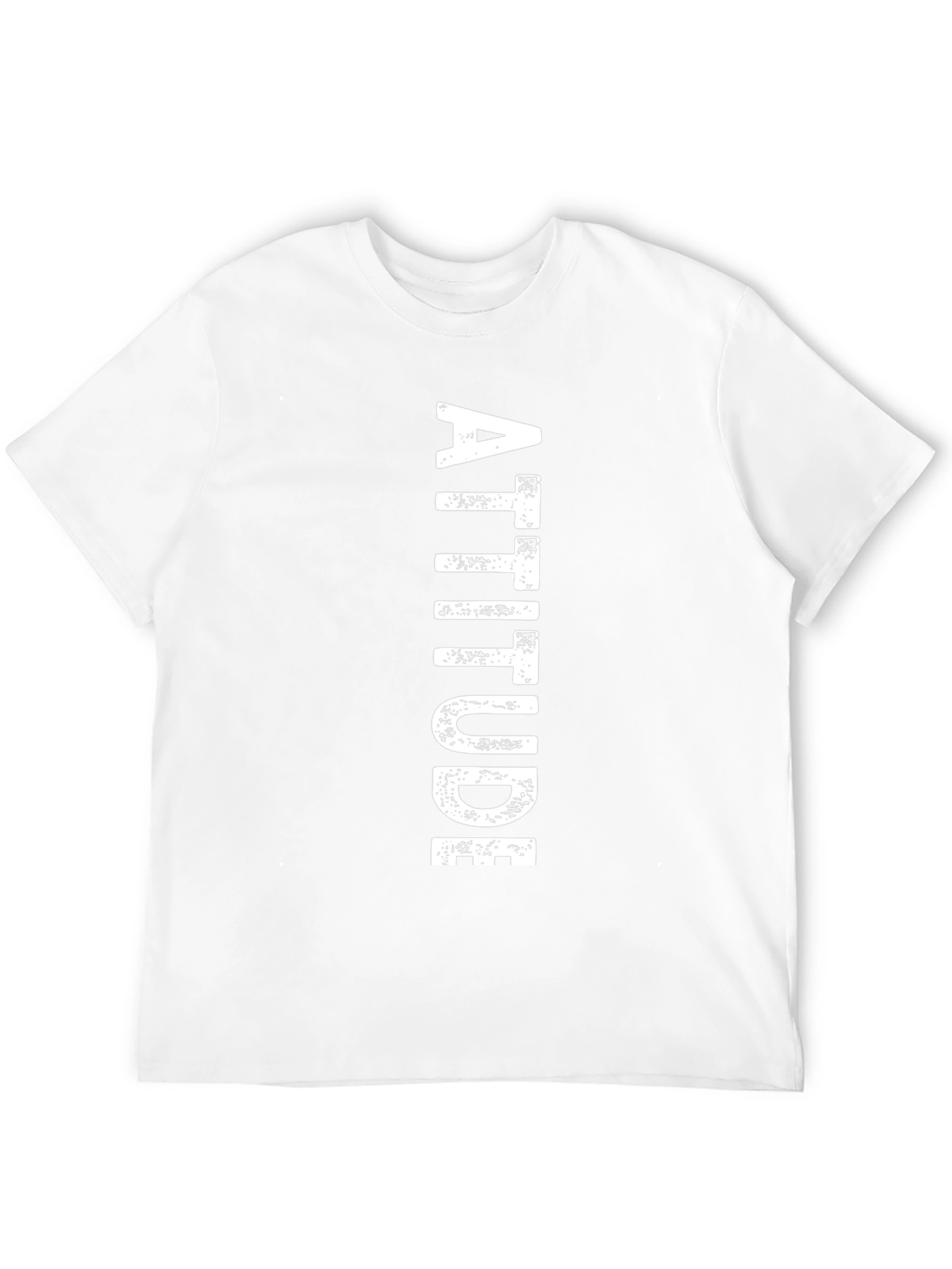 Attitude Graphic Black T-Shirt