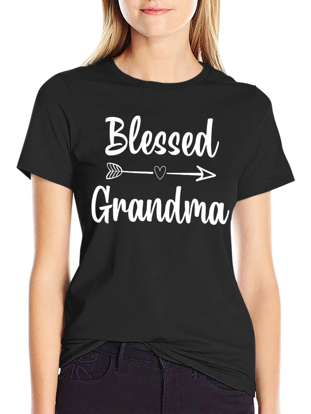 Blessed Grandma T-Shirt - Cute Arrow Design
