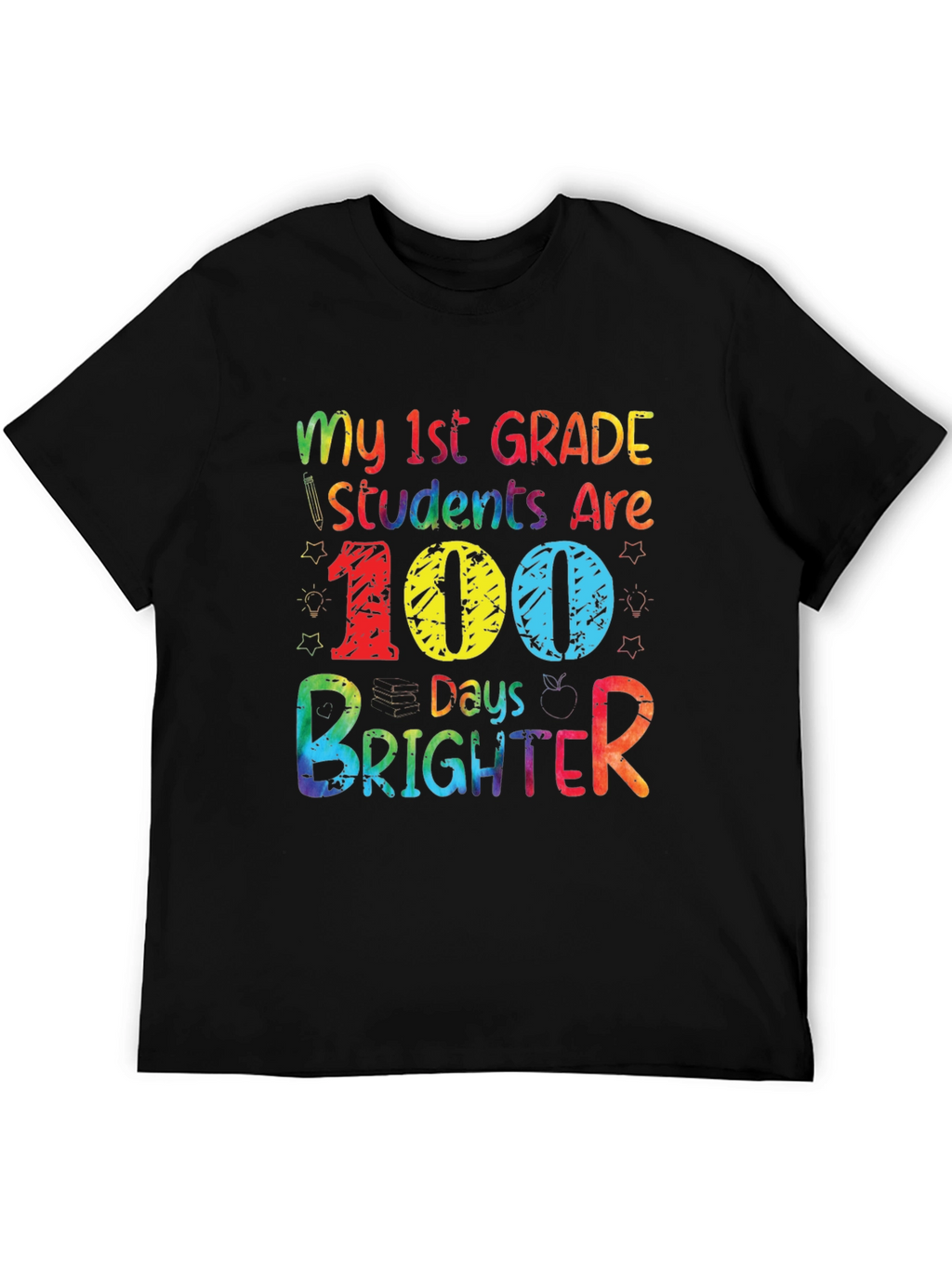 100 Days Brighter Teacher T-Shirt