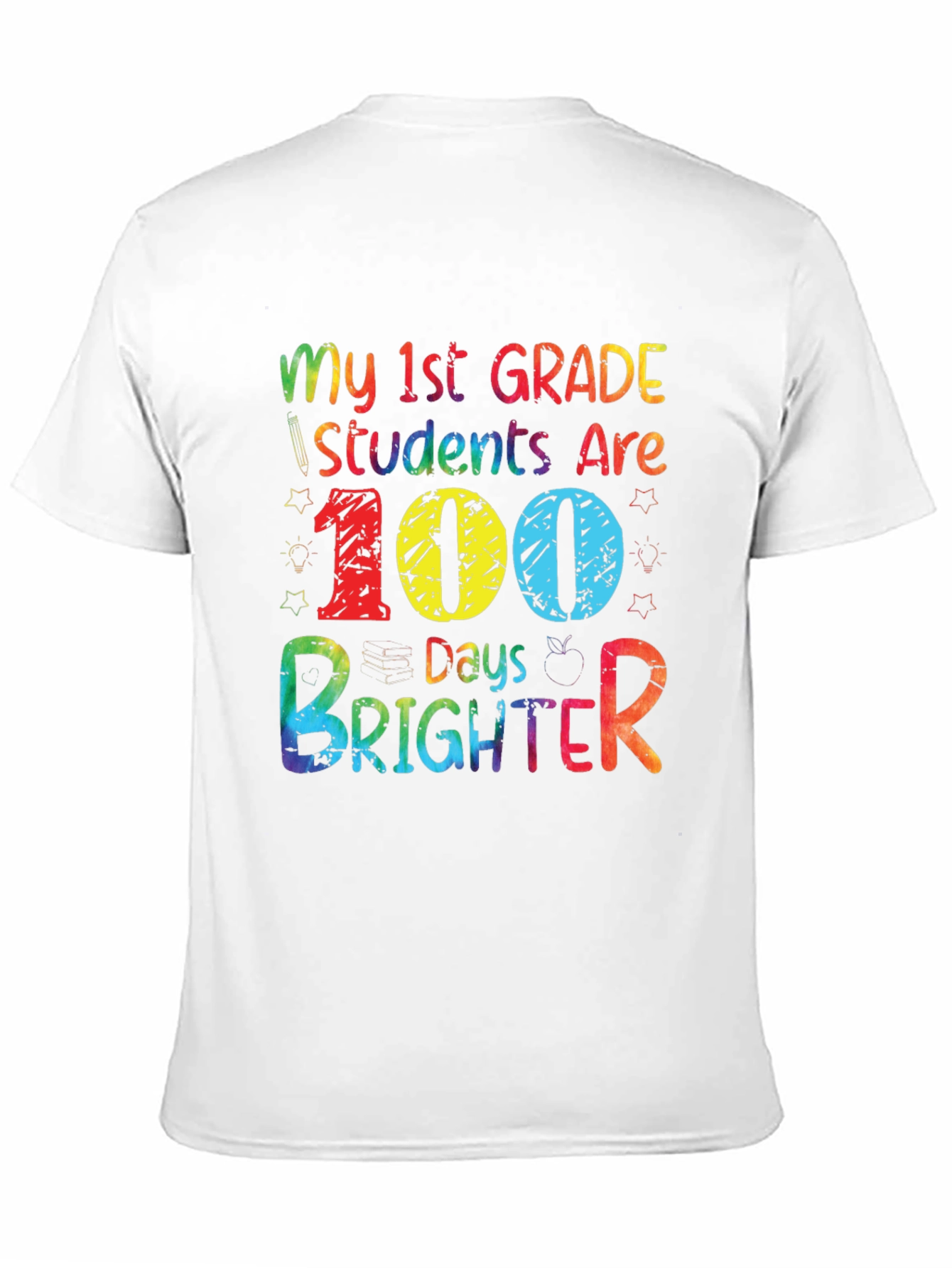 100 Days Brighter Teacher T-Shirt