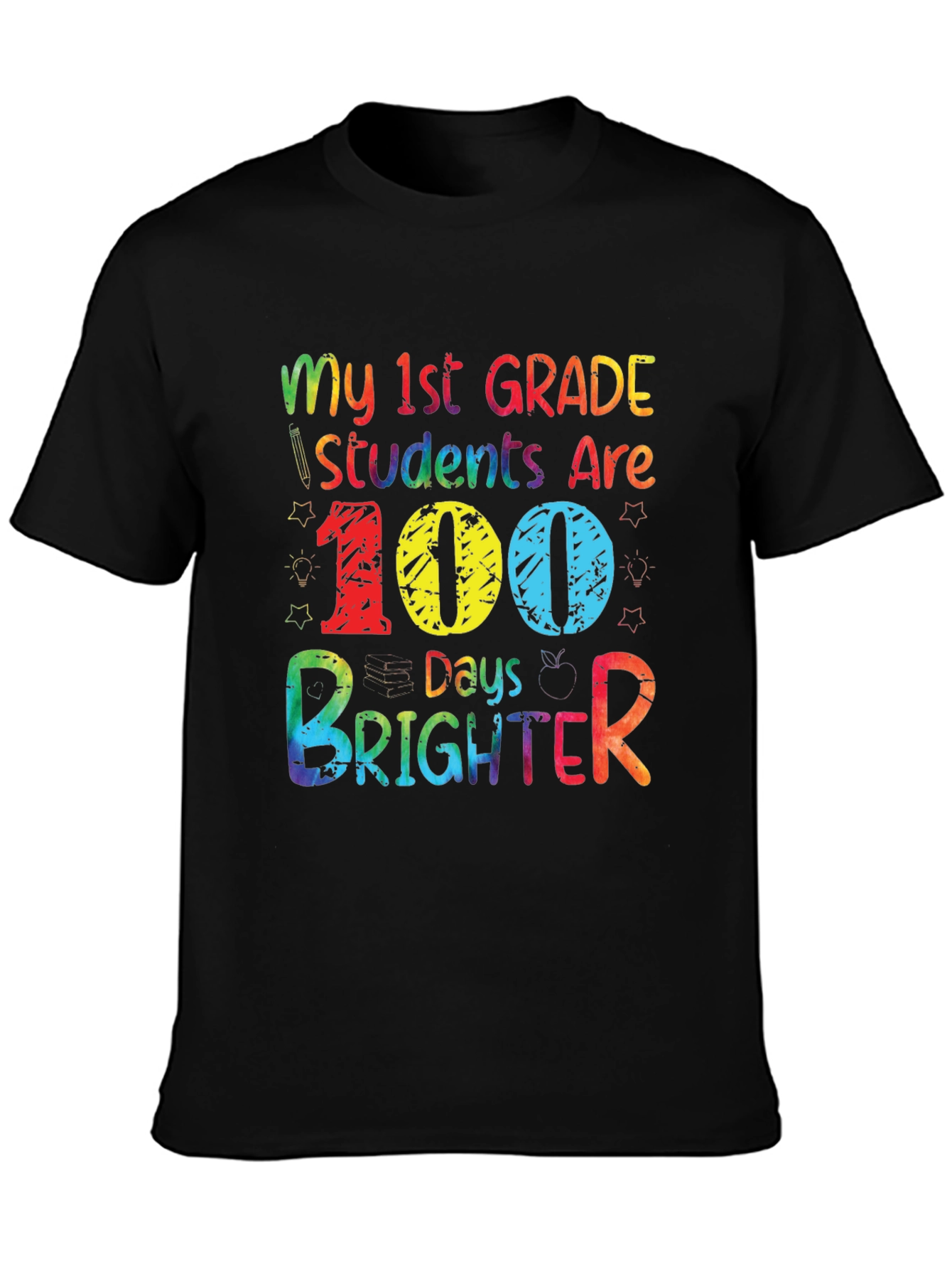 100 Days Brighter Teacher T-Shirt