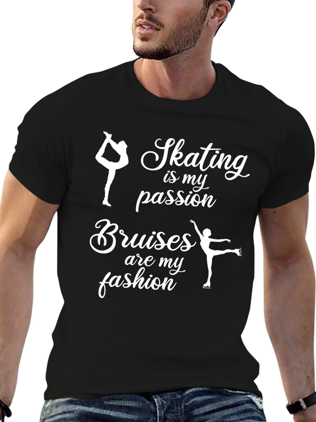 Skating Passion T-Shirt - Ice Skating Fashion Tee