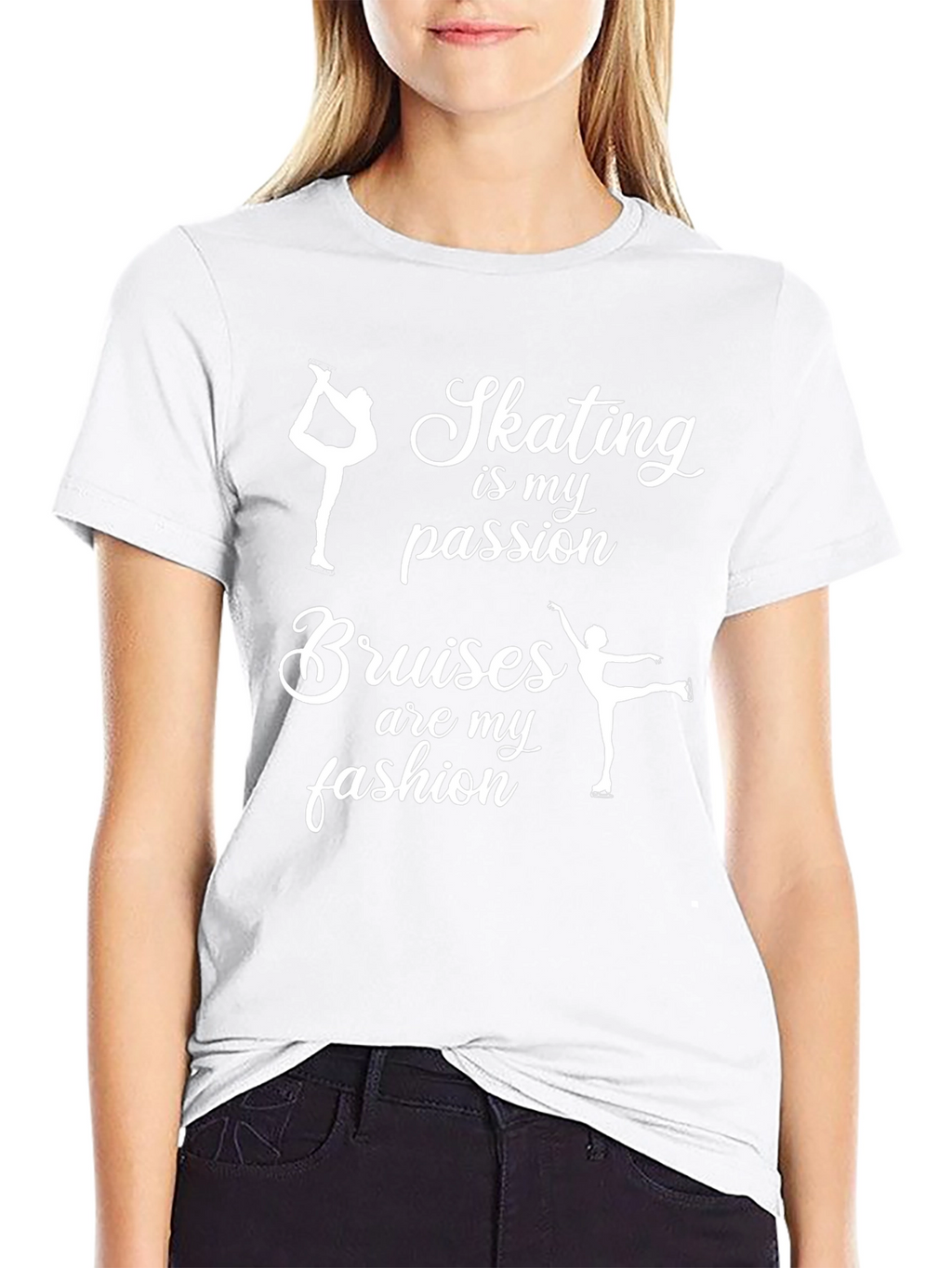 Skating Passion T-Shirt - Ice Skating Fashion Tee
