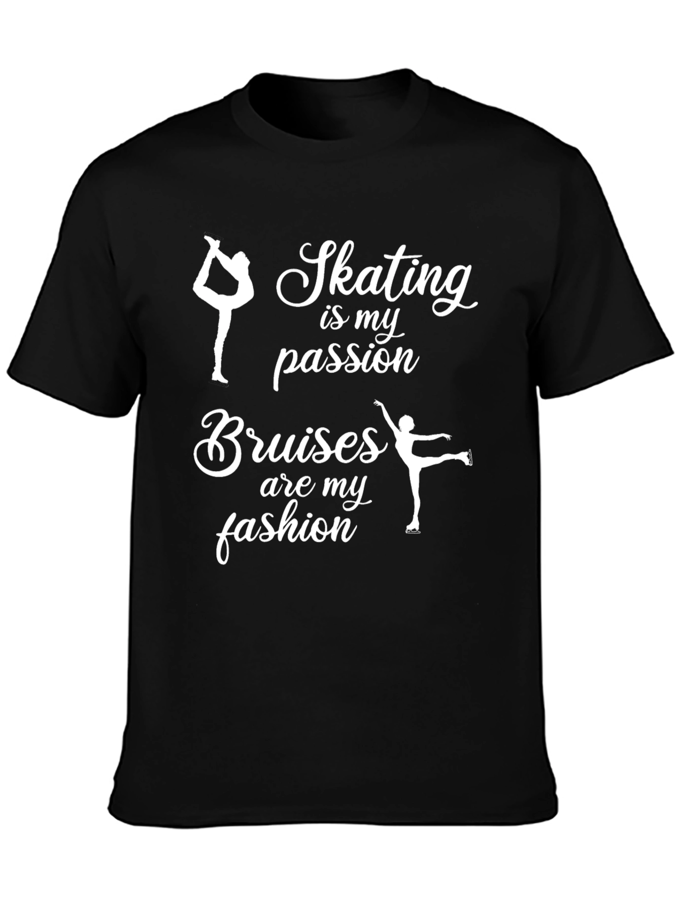 Skating Passion T-Shirt - Ice Skating Fashion Tee