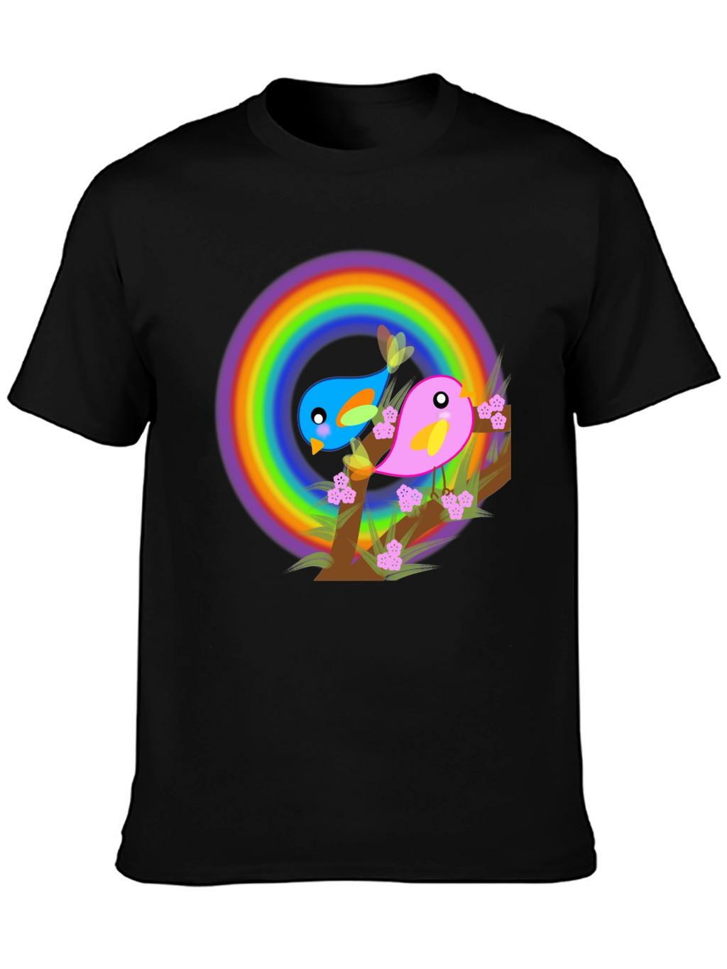 Rainbow Birds T-Shirt