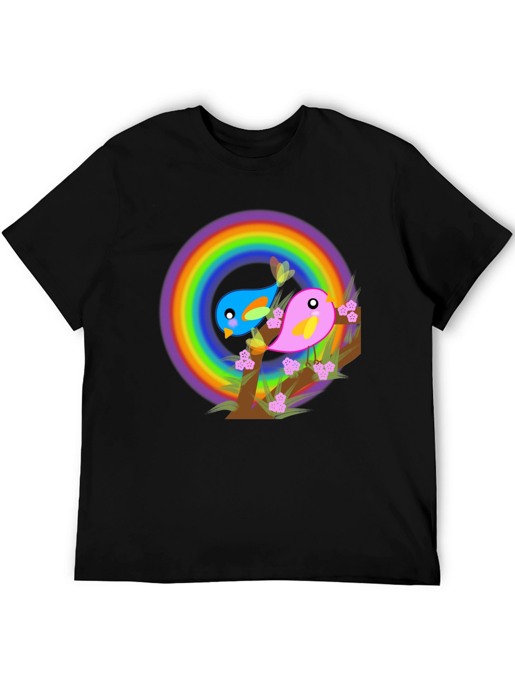 Rainbow Birds T-Shirt