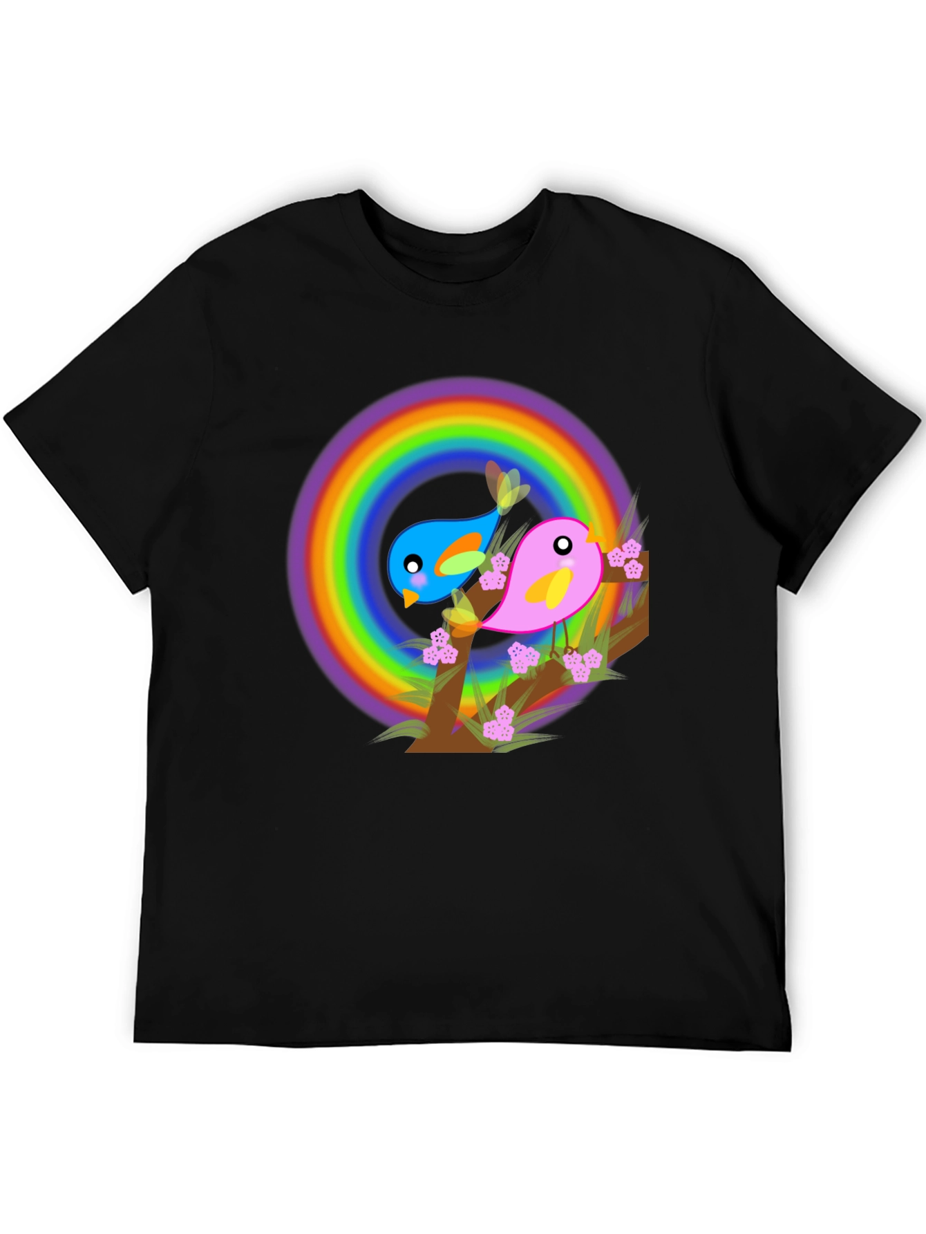 Rainbow Birds T-Shirt