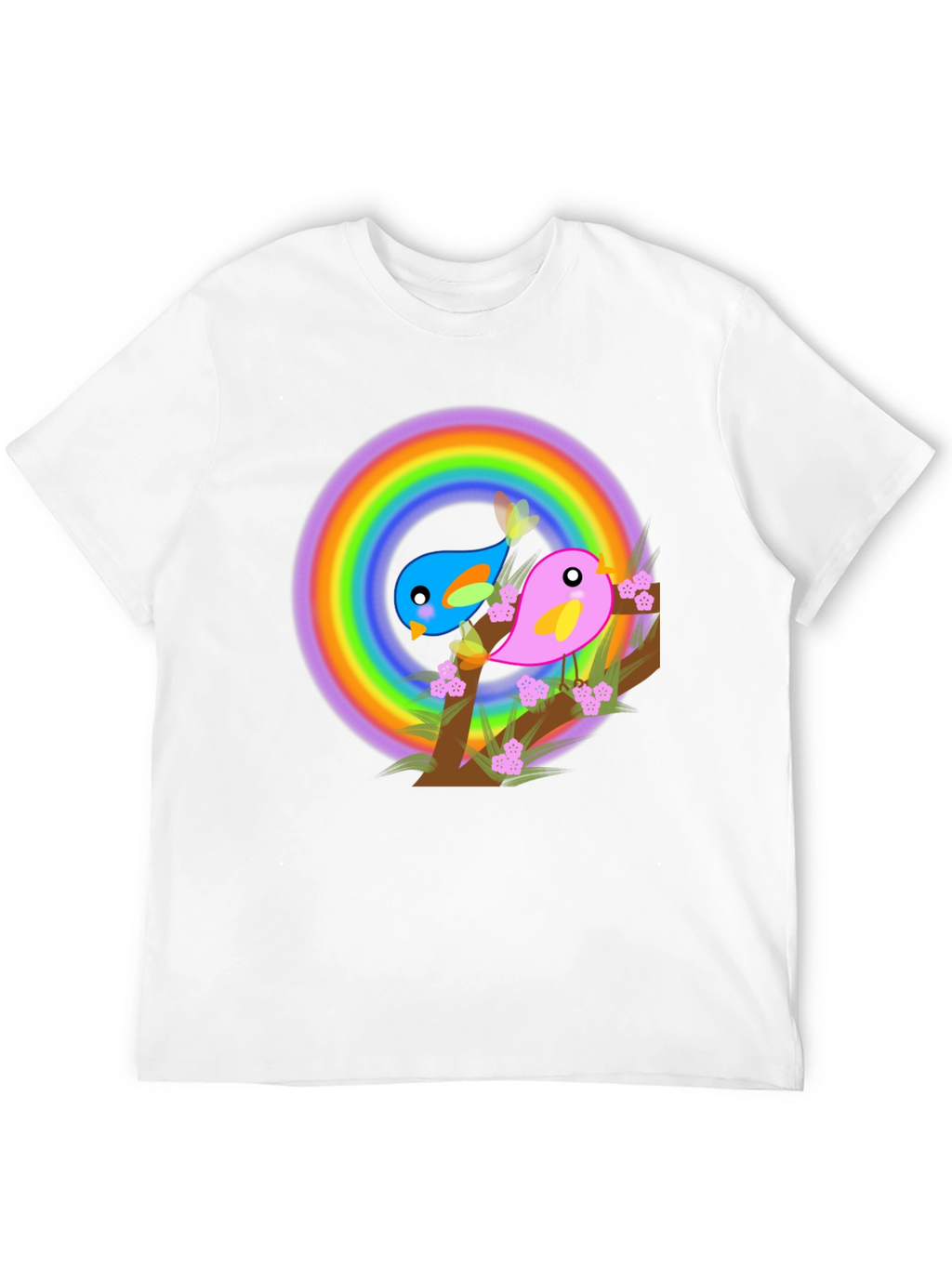 Rainbow Birds T-Shirt
