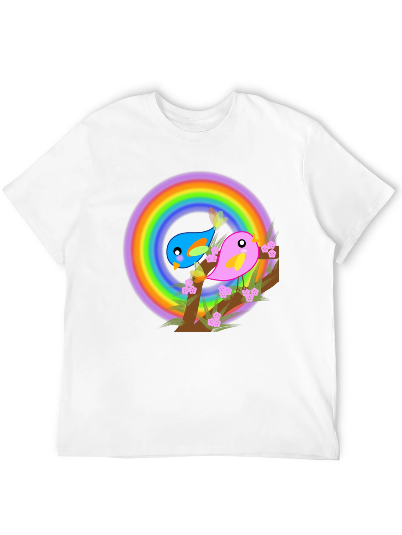 Rainbow Birds T-Shirt