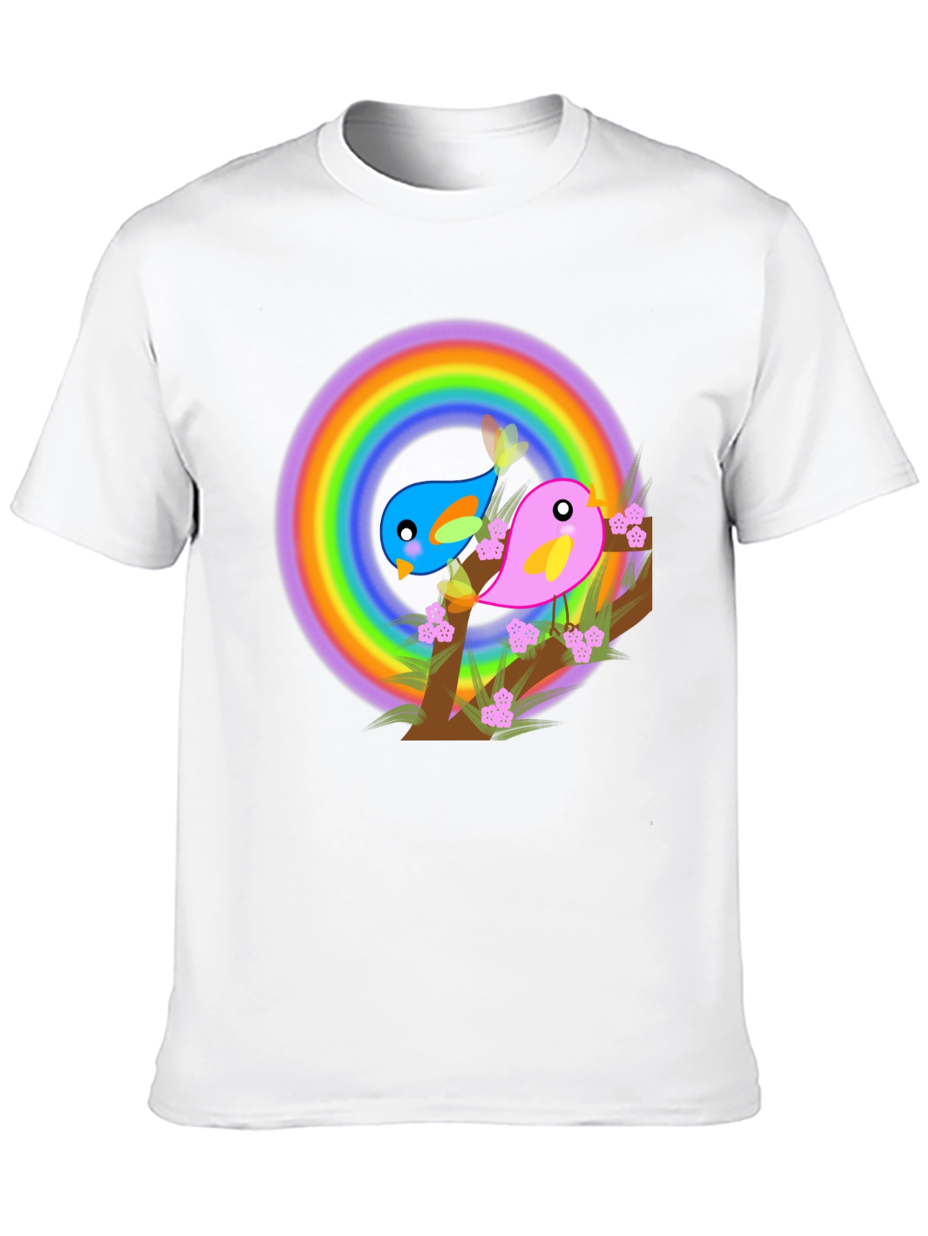 Rainbow Birds T-Shirt