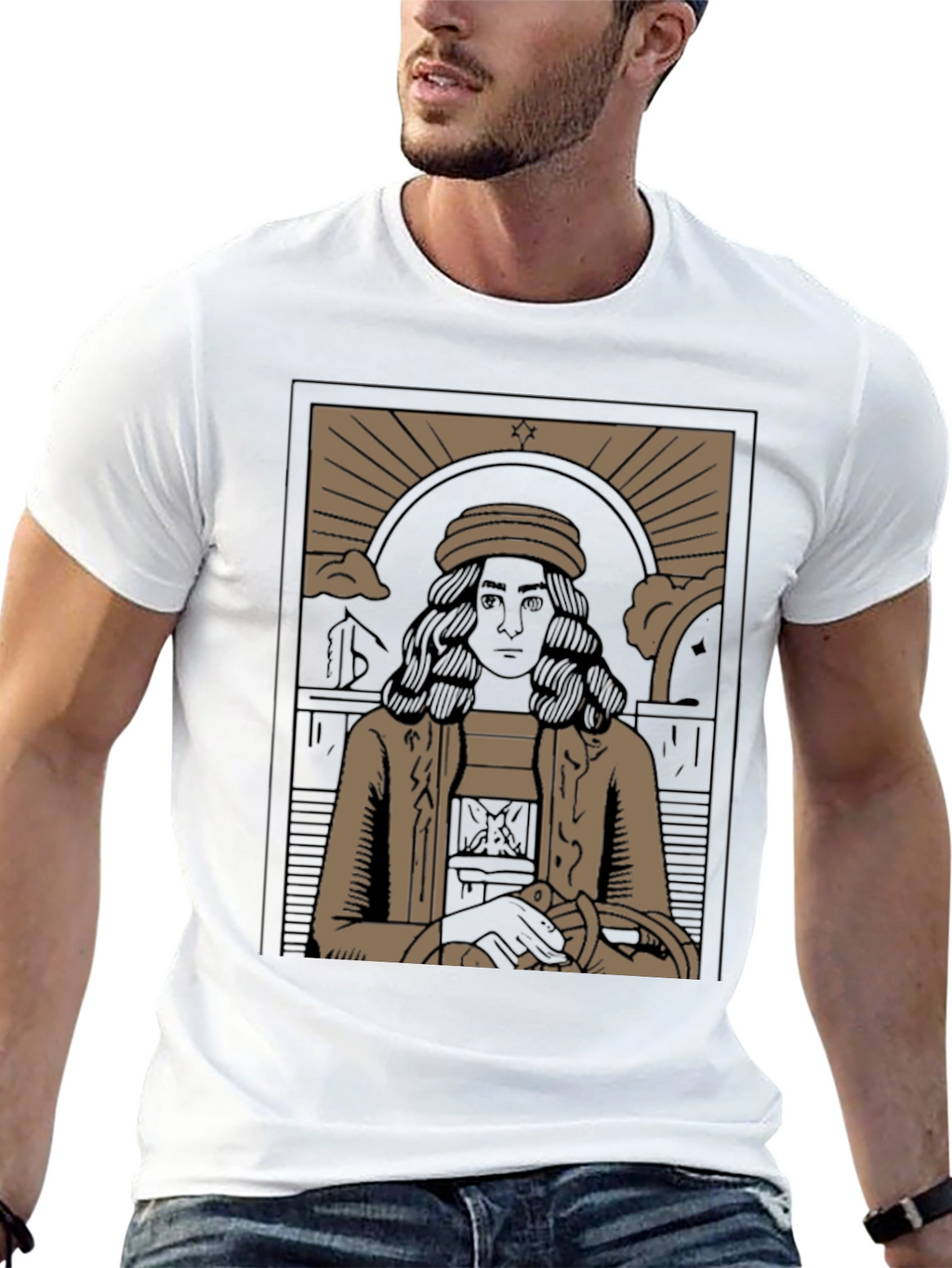 Unique Graphic Tee - Artistic Design