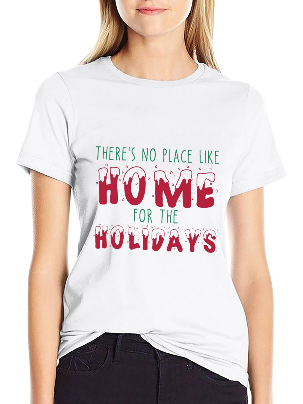 Festive Home for the Holidays Graphic Tee