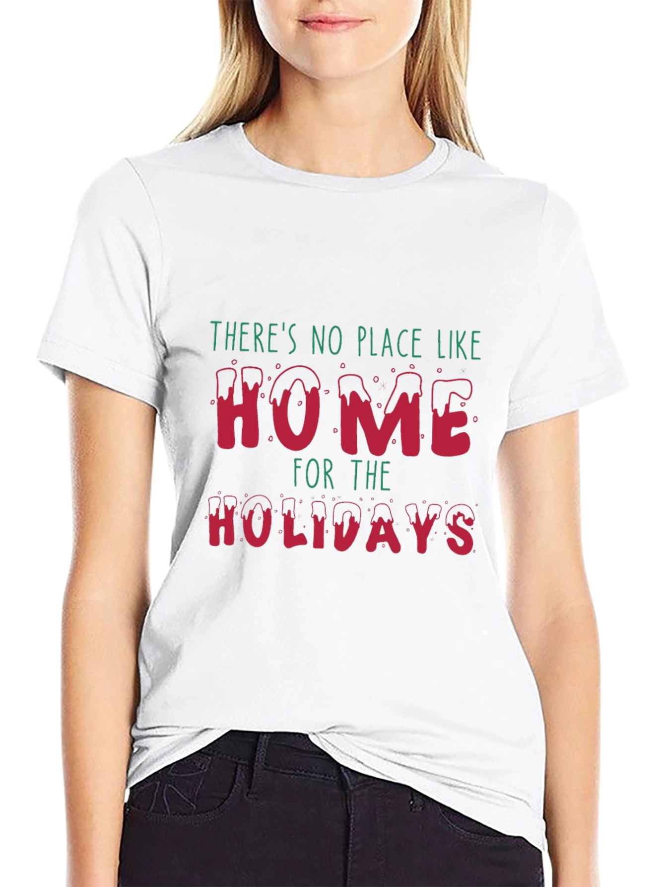Festive Home for the Holidays Graphic Tee