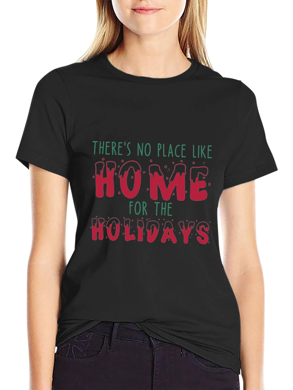Festive Home for the Holidays Graphic Tee