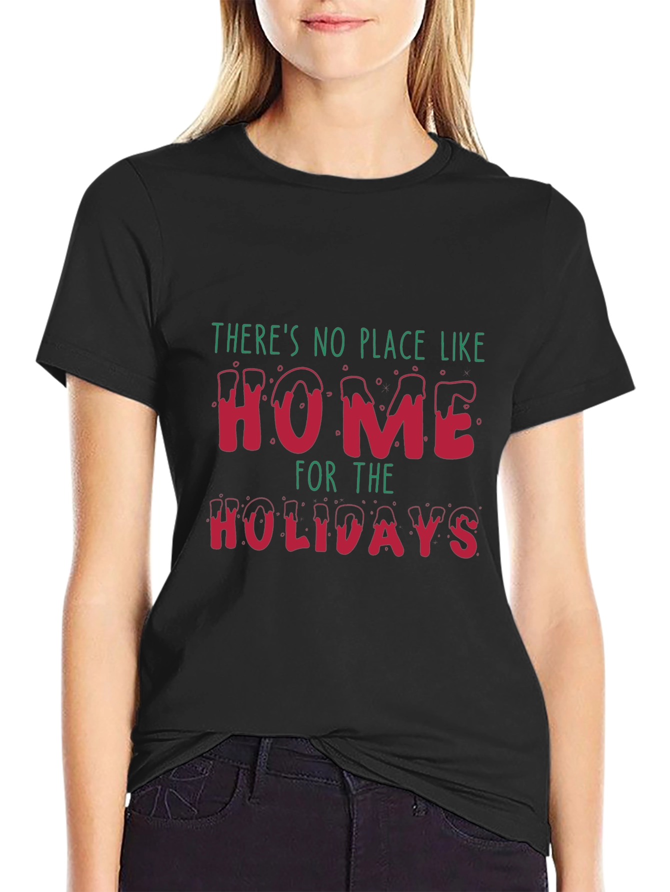 Festive Home for the Holidays Graphic Tee