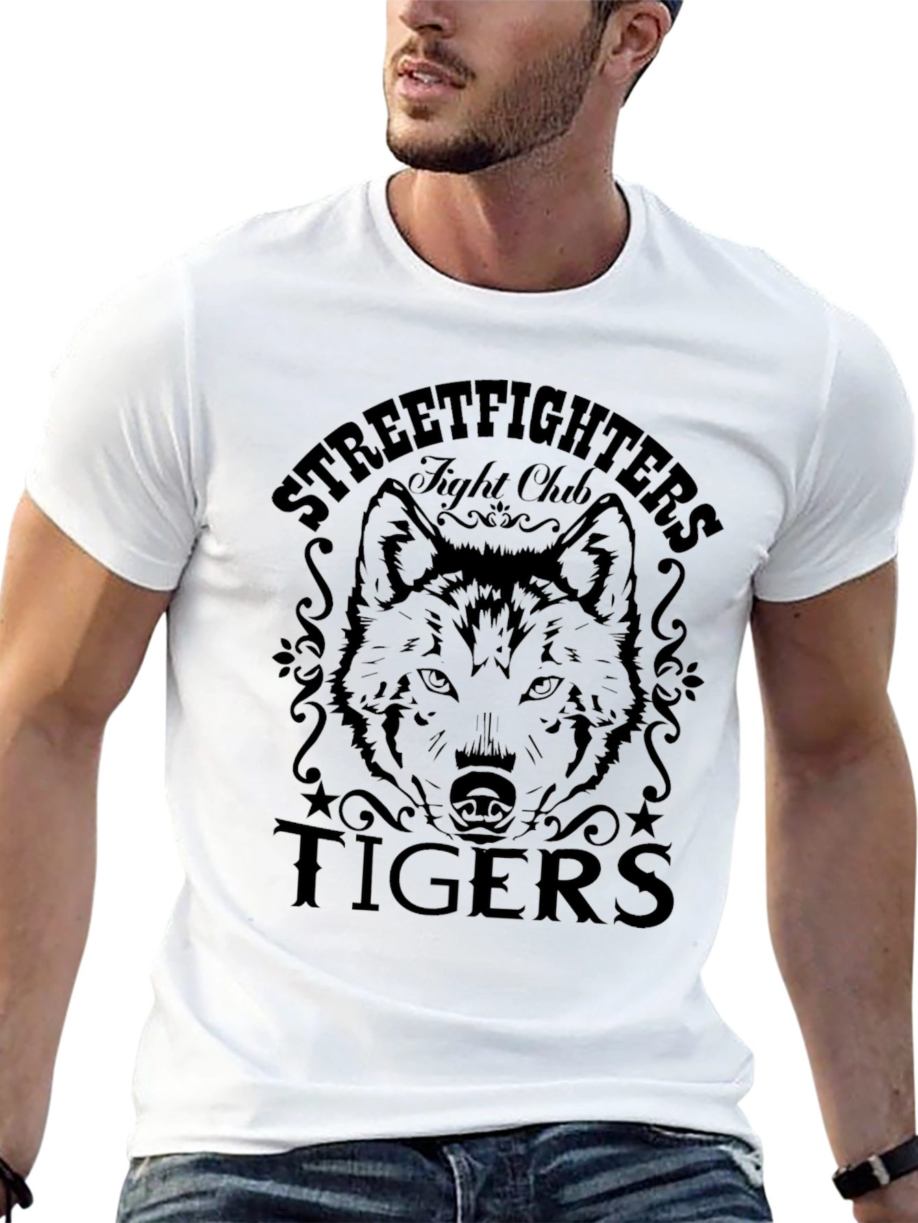 Streetfighters Tigers Fight Club T-Shirt
