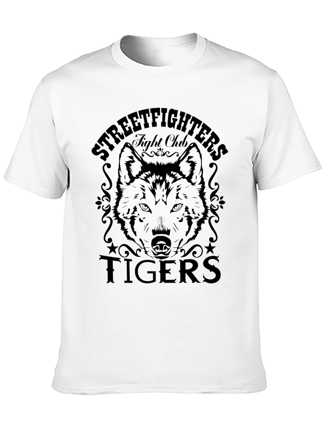 Streetfighters Tigers Fight Club T-Shirt