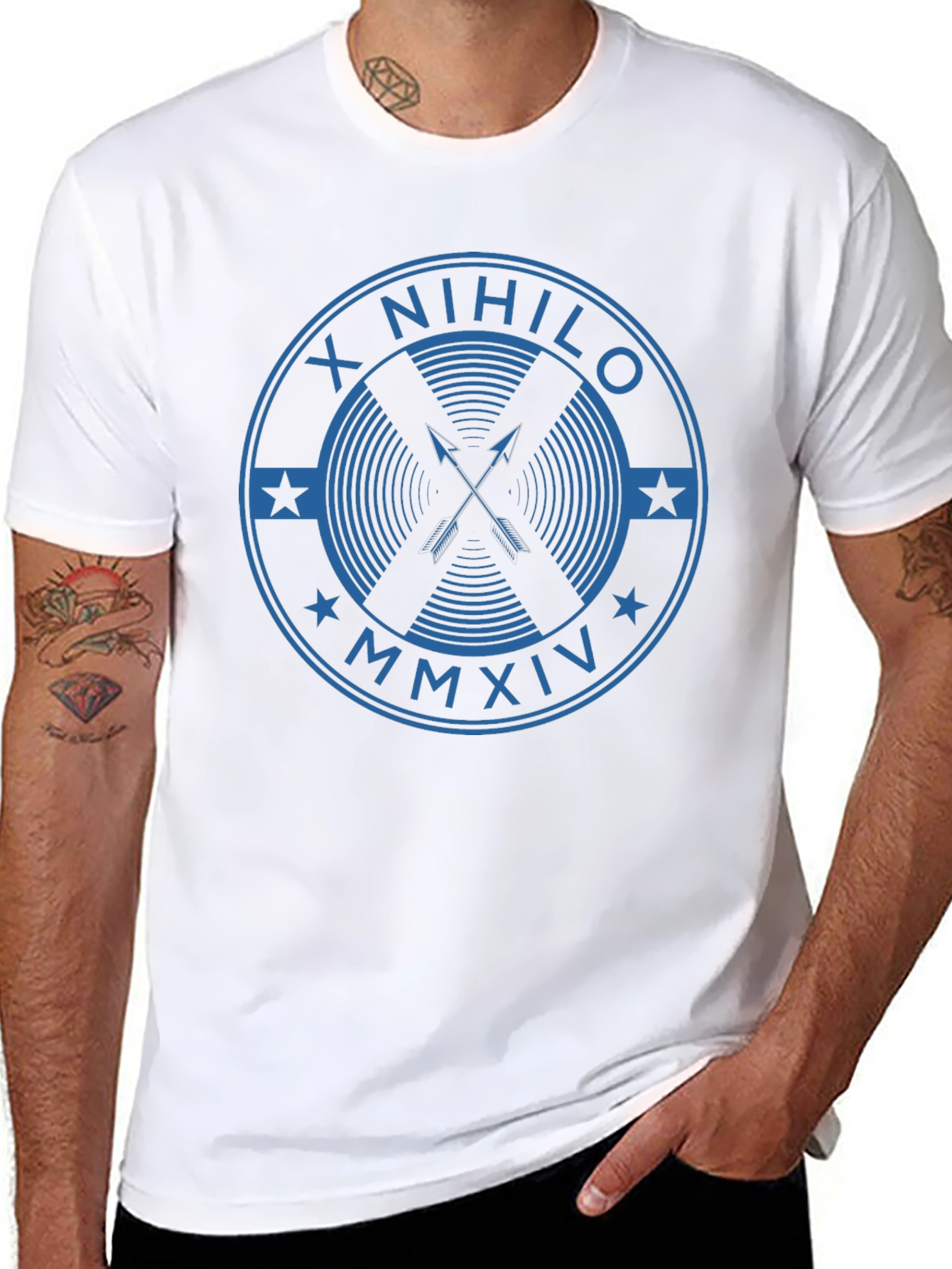 X Nihilo MMXIV Graphic Tee - Black