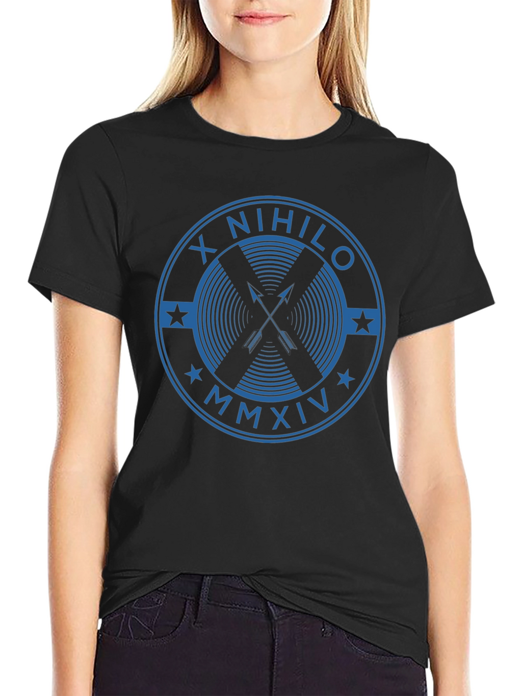 X Nihilo MMXIV Graphic Tee - Black