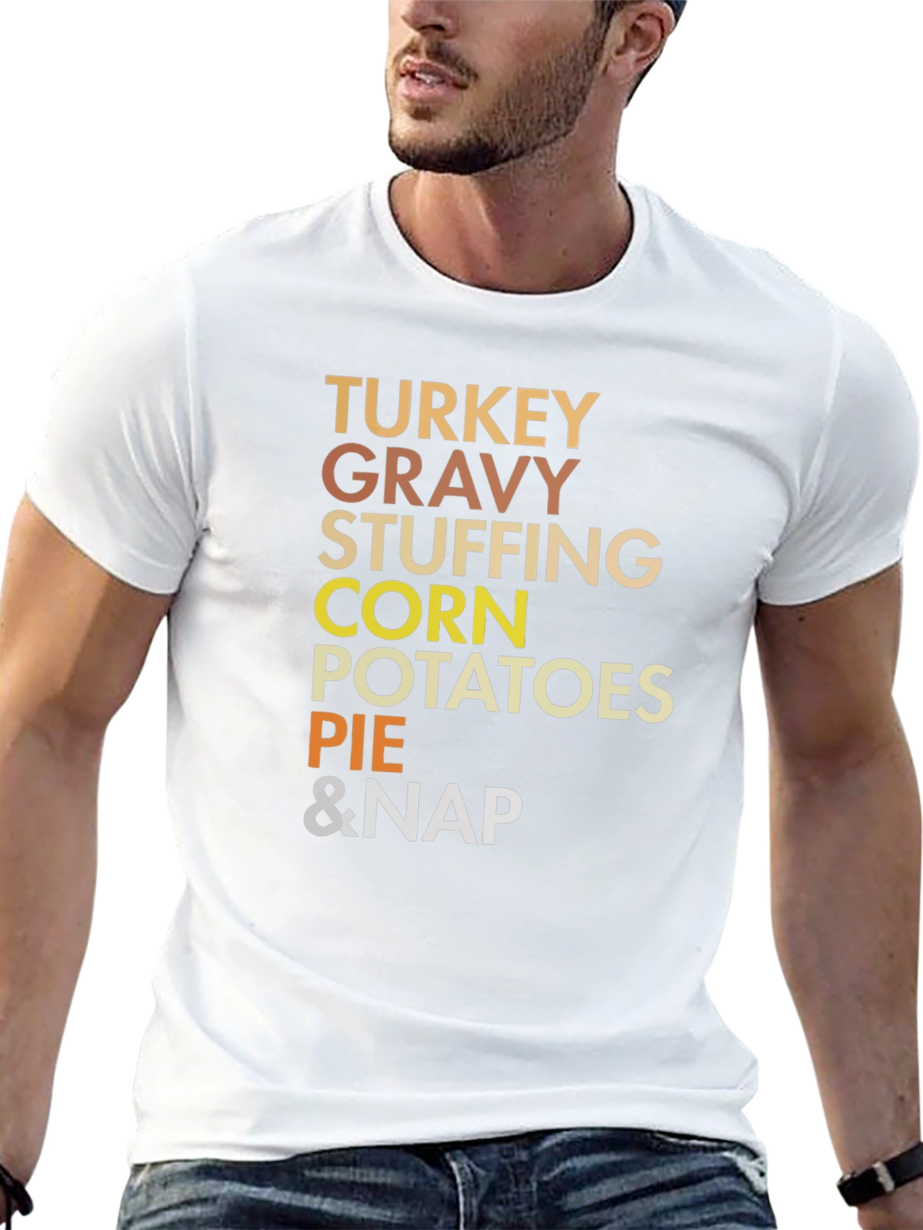 Thanksgiving Food List T-Shirt