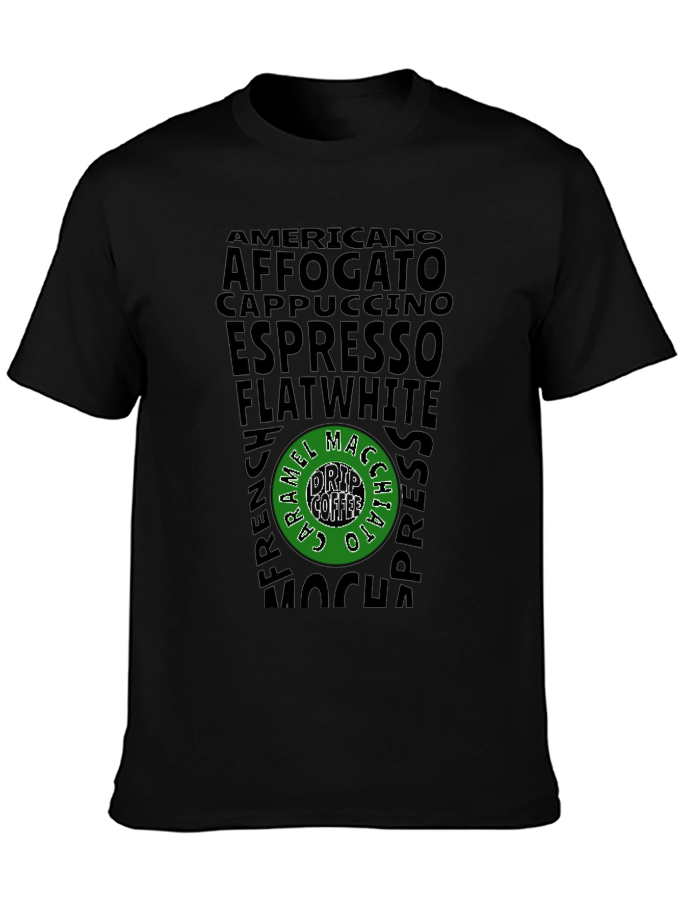 Coffee Lover T-Shirt - Black Graphic Tee