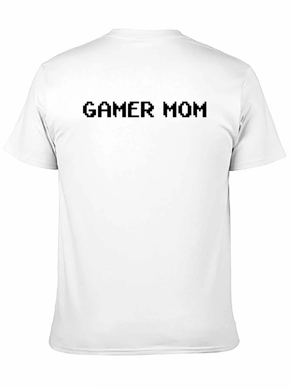 Gamer Mom Graphic Tee - Black Cotton Casual T-Shirt