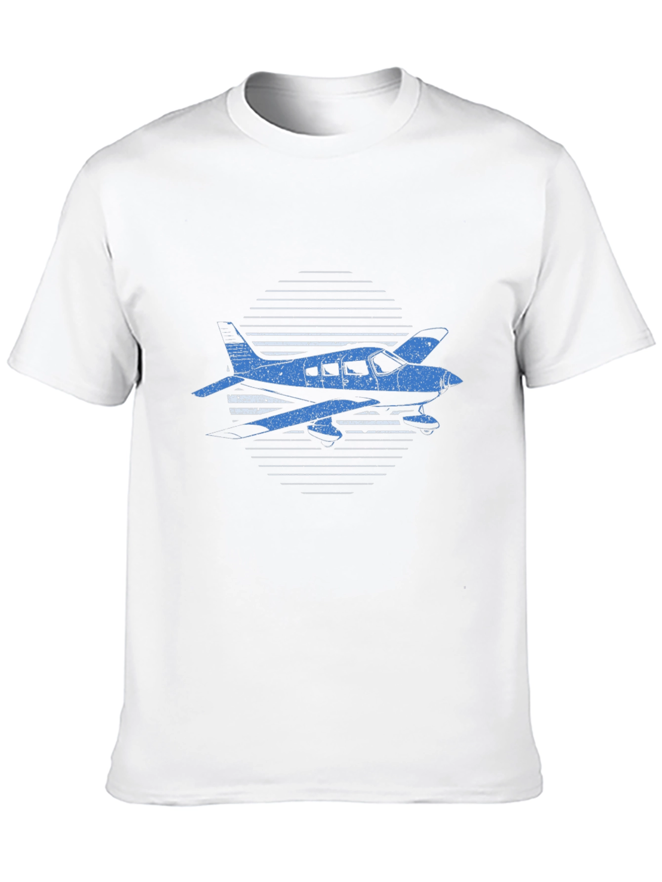 Airplane Graphic Tee - Black Aviation T-Shirt