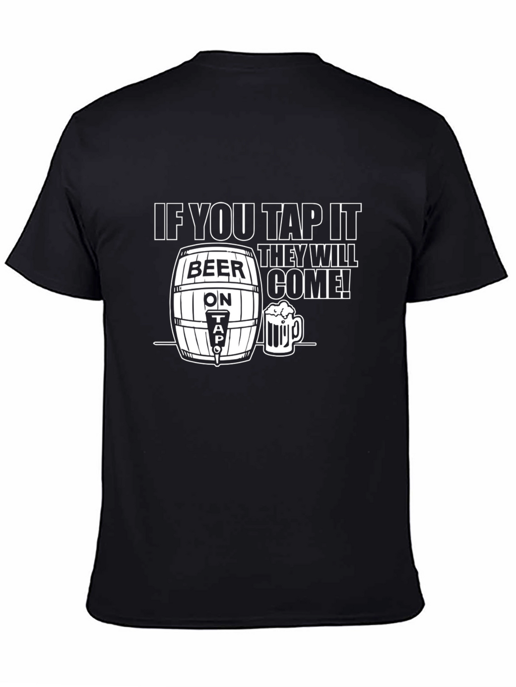 Beer Tap It T-Shirt - Funny Drinking Tee