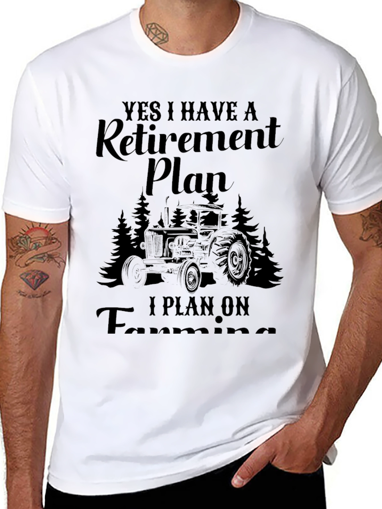 Retirement Plan Farming T-Shirt