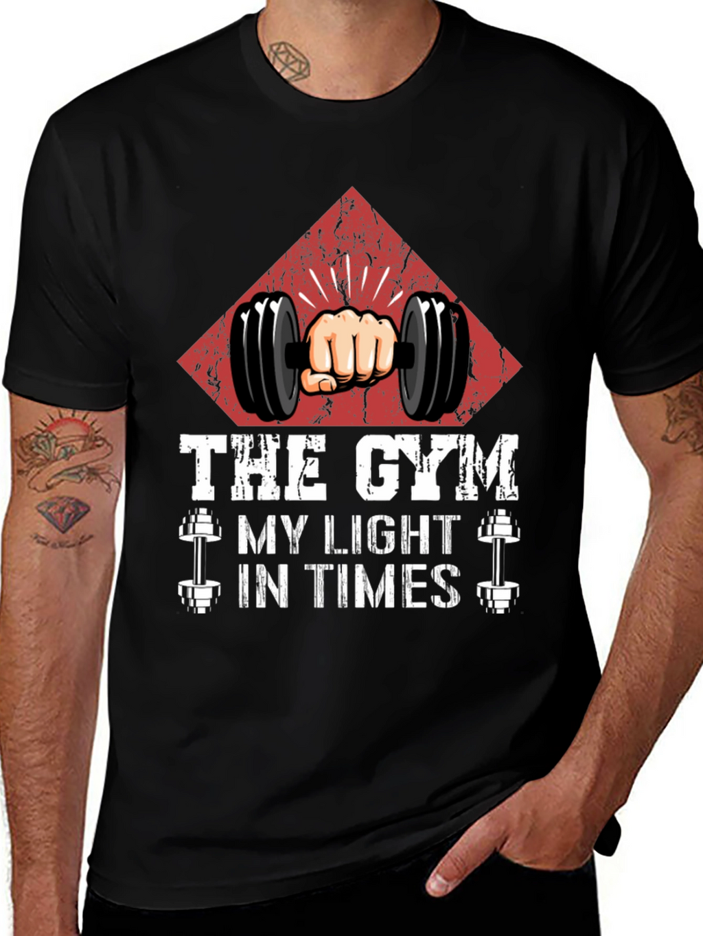 Gym Motivation Graphic Tee