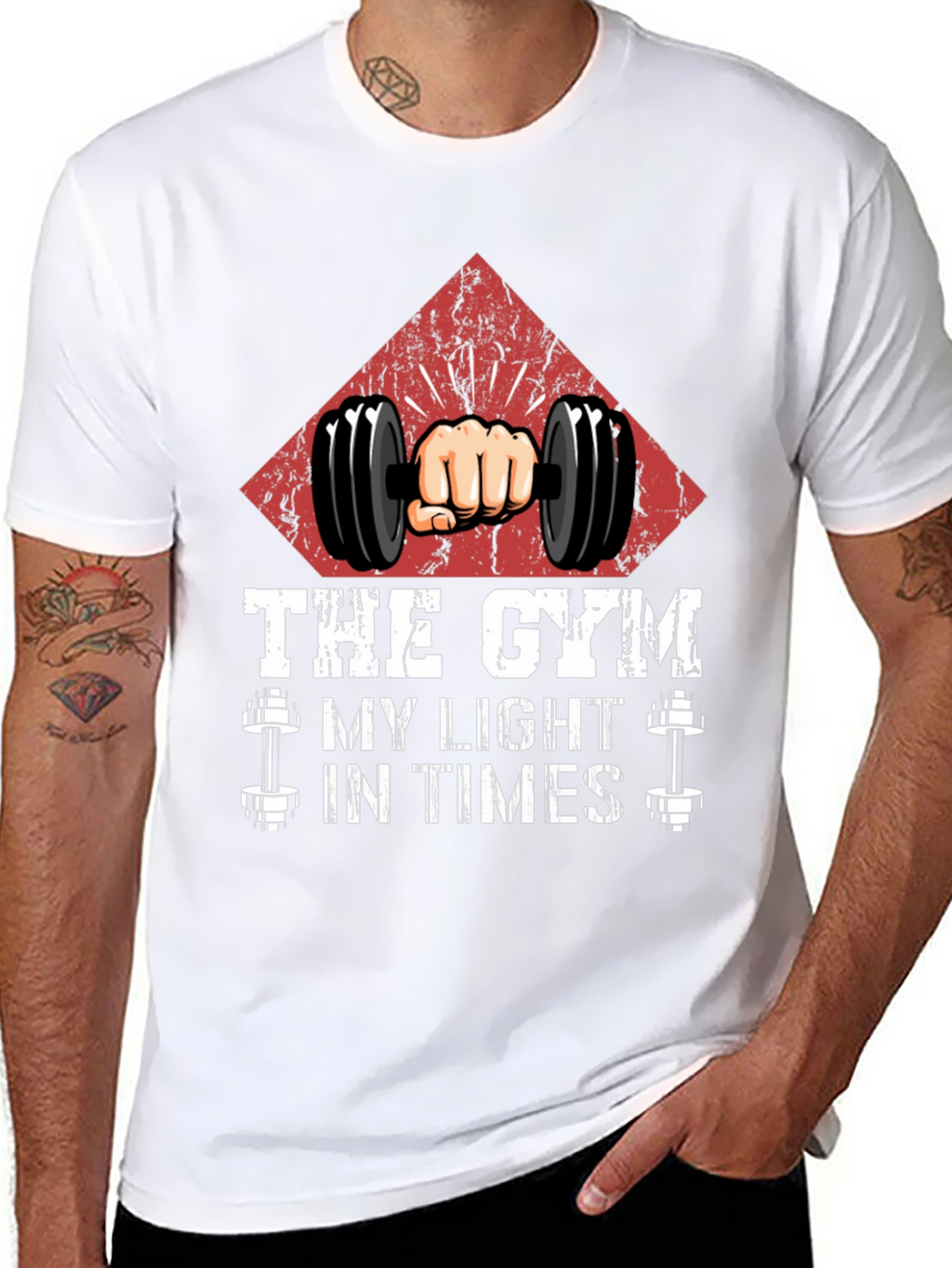 Gym Motivation Graphic Tee