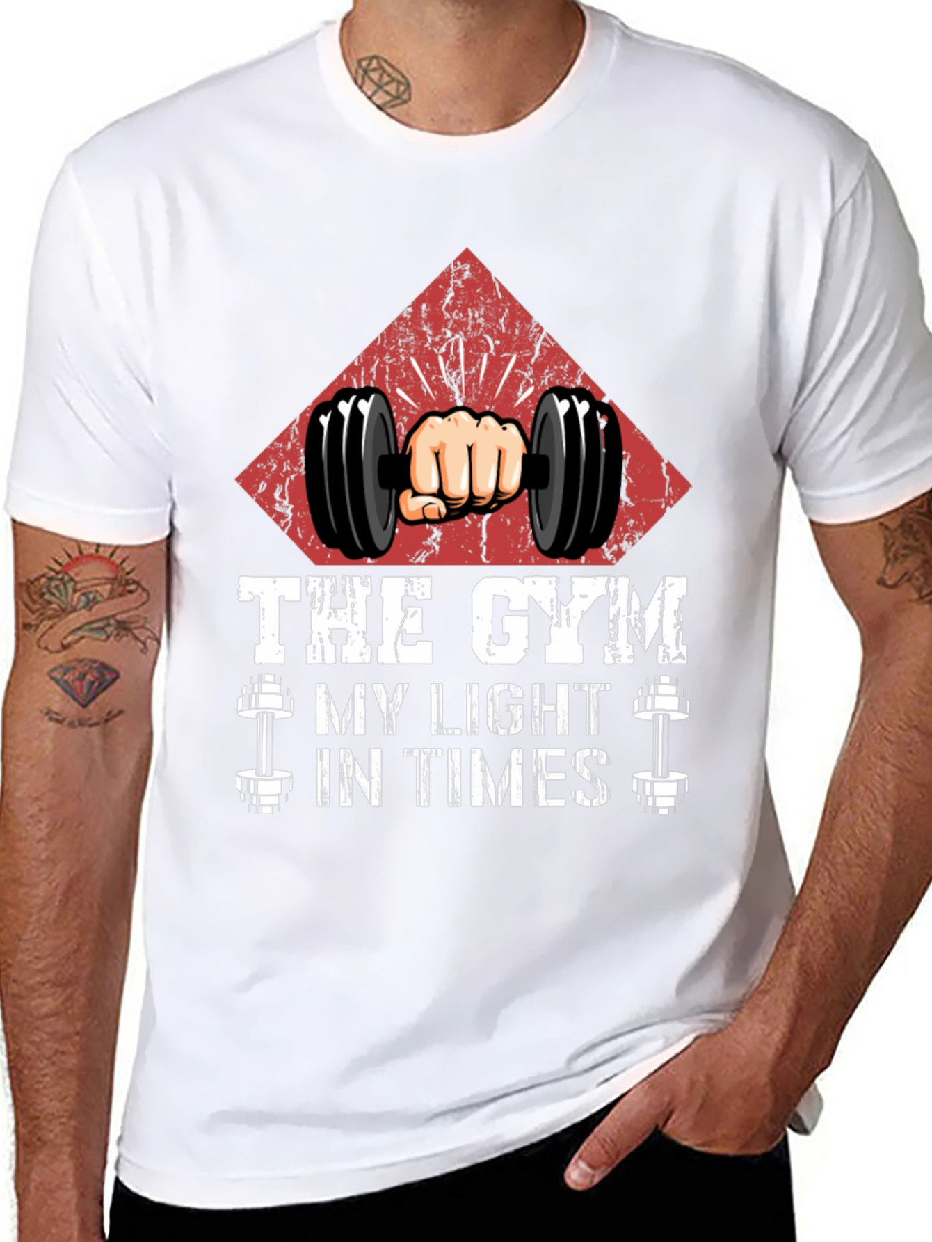Gym Motivation Graphic Tee