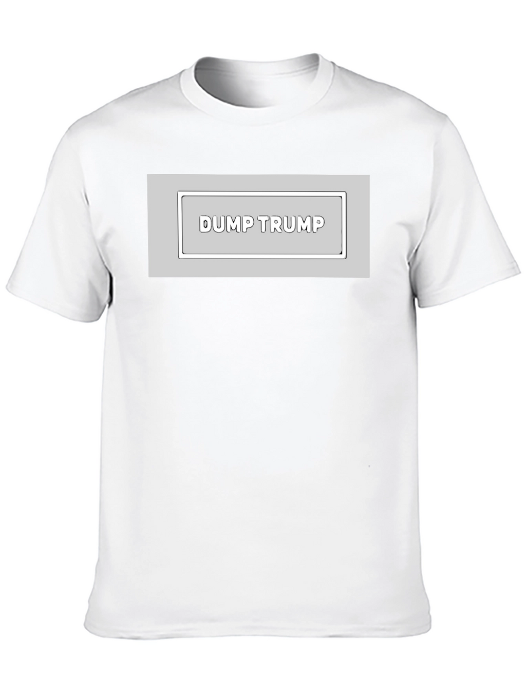Dump Trump Graphic Tee - Anti-Trump Statement T-Shirt