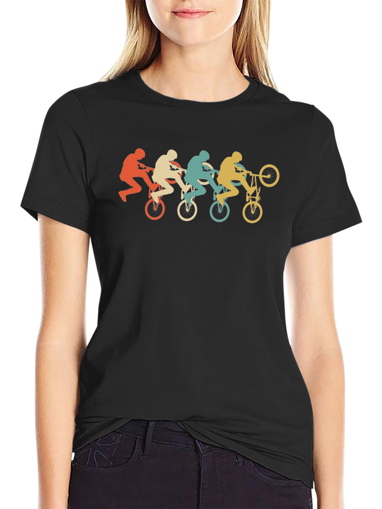 Retro Mountain Bike T-Shirt - Stylish Graphic Tee