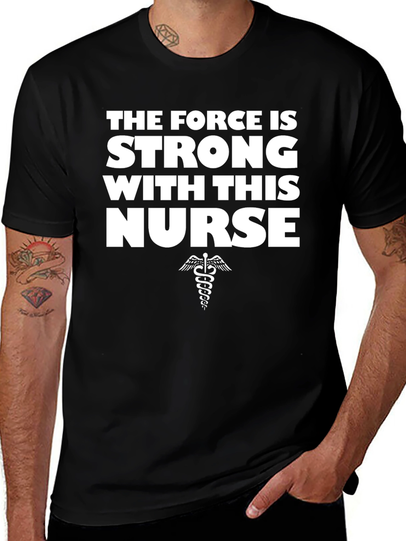 The Force is Strong With This Nurse T-Shirt